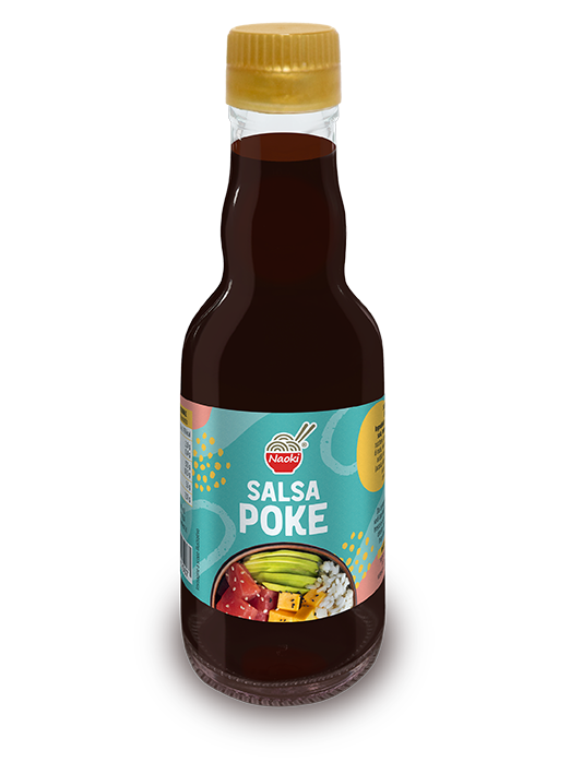 Atlante lancia sul mercato la nuova Salsa Poke Naoki! Naoki Salsa Poke Mockup Naoki Salsa Poke