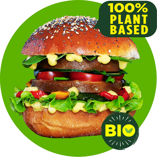 Seitan burger bio vegamo pic3 EN - Atlante drives innovation in the plant-based aisle with its organic seitan and meat-free frankfurters Vegamo