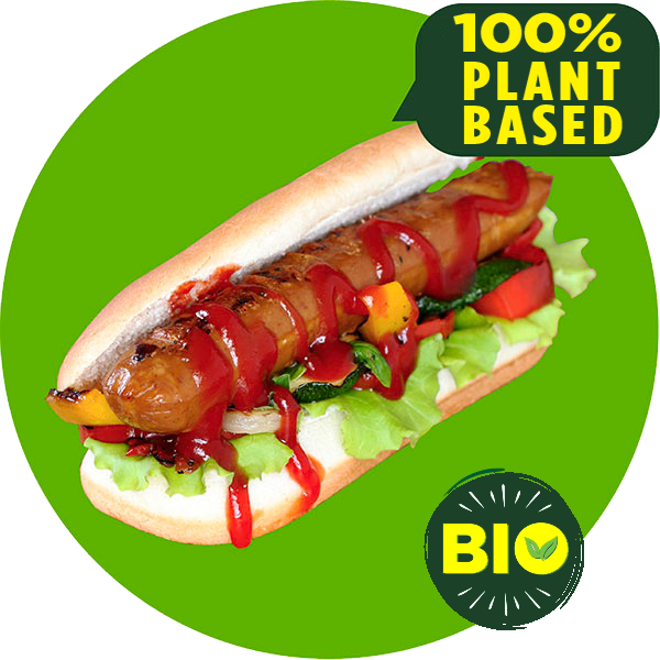 Wurstel con hotdog bio pic3 EN - Atlante drives innovation in the plant-based aisle with its organic seitan and meat-free frankfurters Vegamo