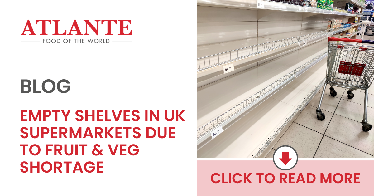 22 Feb 23 empty shelves LinkedIn Post 1200 × 628px 1 - Empty shelves in UK supermarkets due to fruit & veg shortage