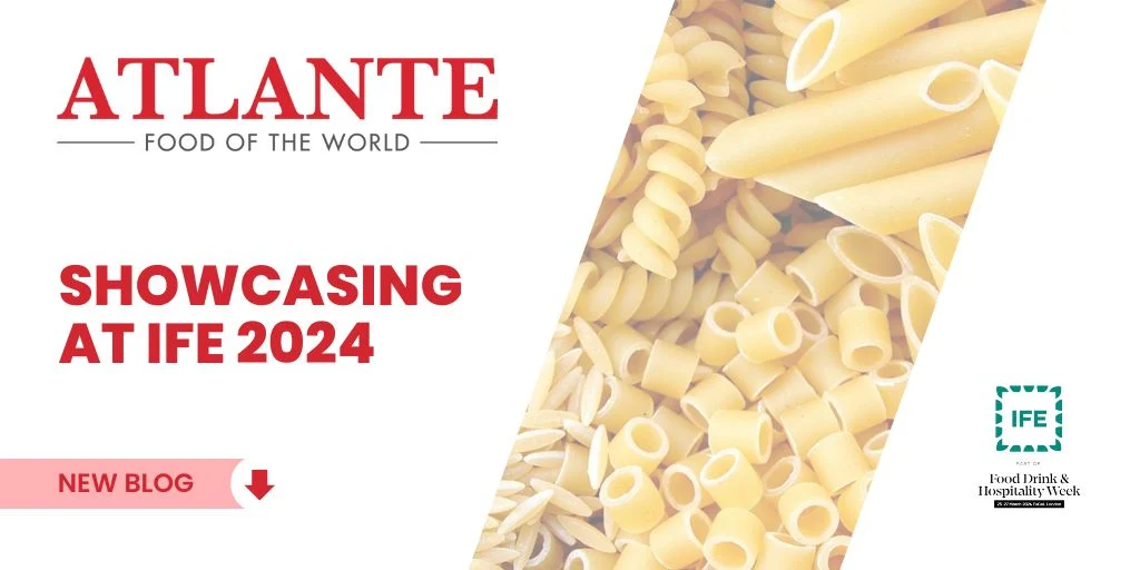 ATLANTE IFE Hubspot Blog Header - Unlocking the Future of FMCG at IFE 2024 with Atlante UK