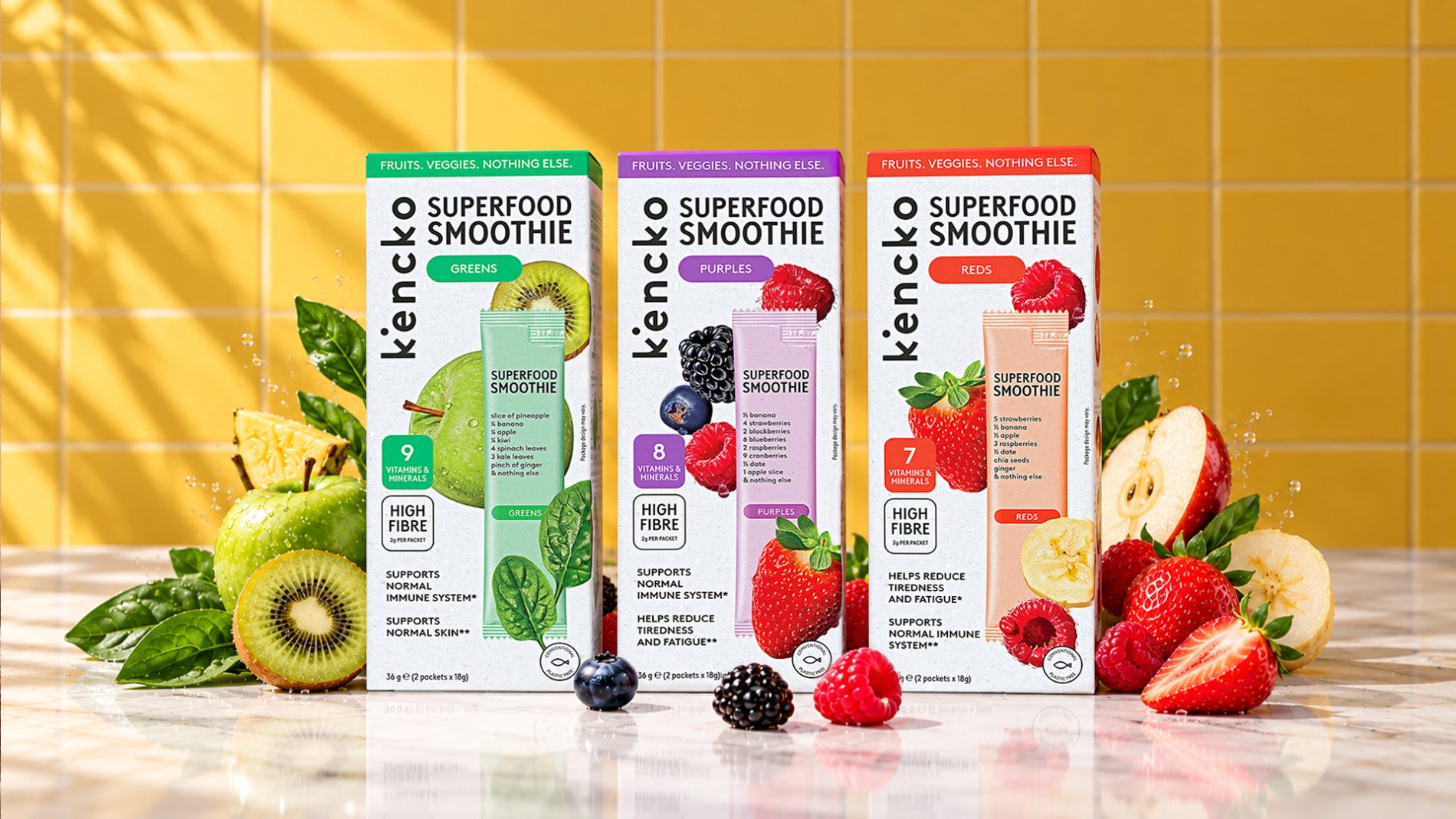 Kencko HERO - kencko Brings Its Freeze-Dried Smoothies to Sainsbury’s