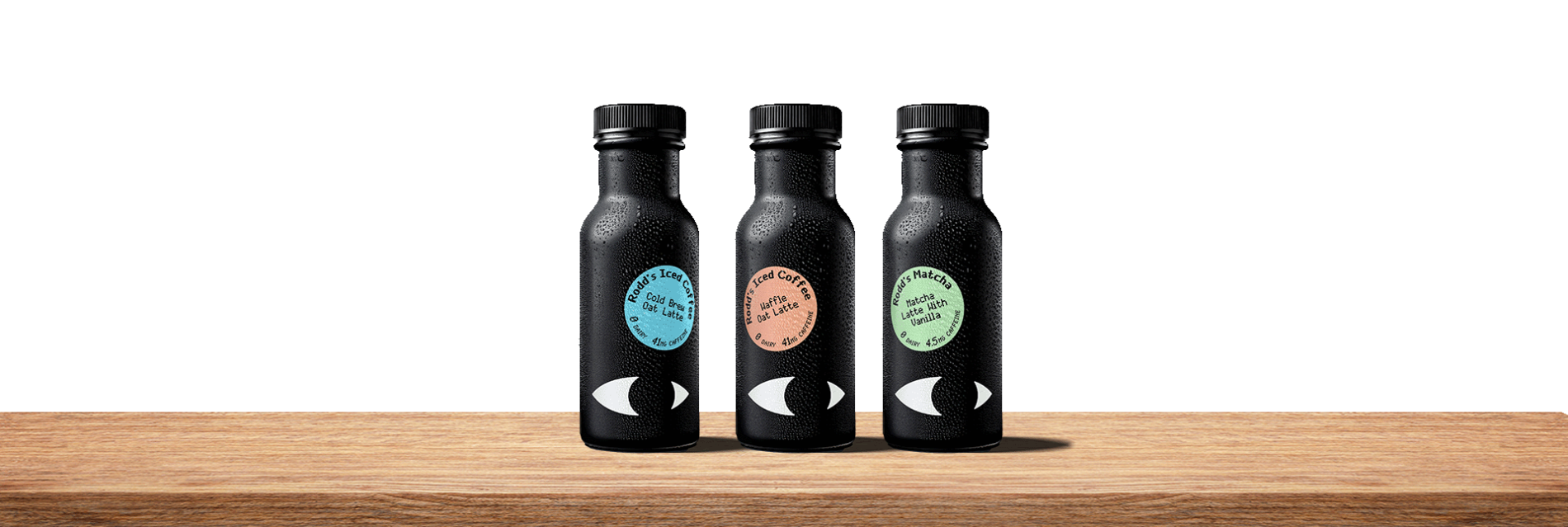 Rodd’s iced coffee e matcha latte plant-based cold brew senza zuccheri aggiunti