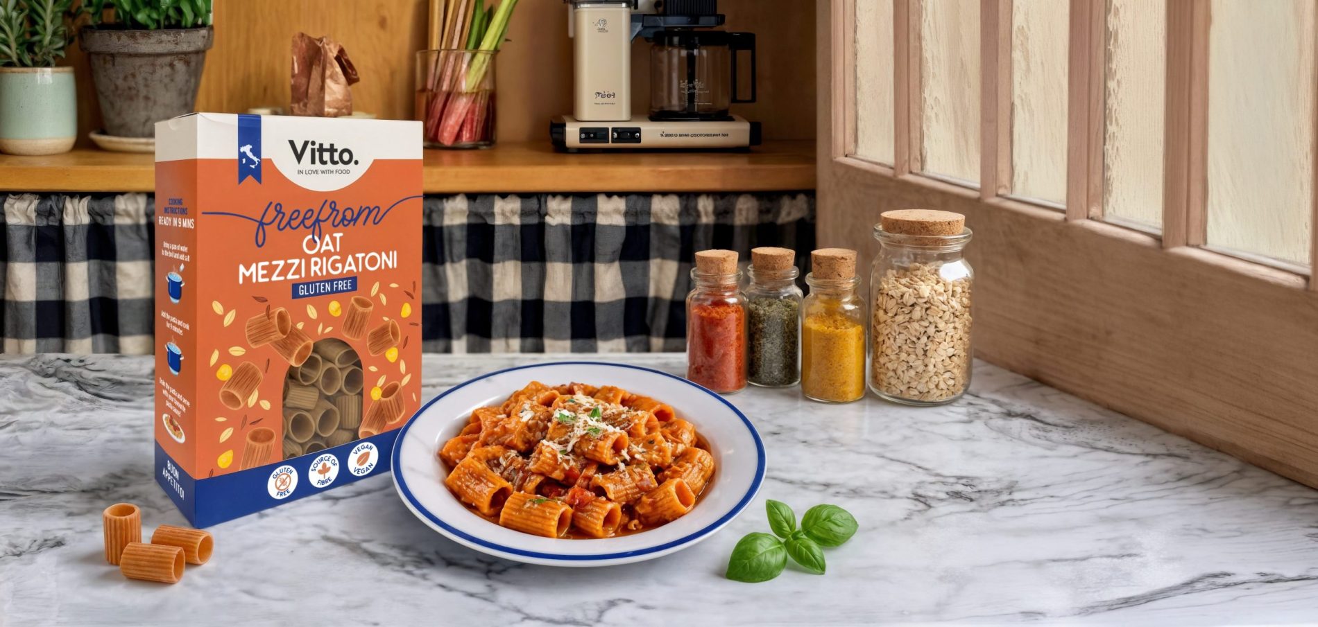 VITTO Cover Atlante HERO - Expanding Free-From with Vitto: Introducing Gluten-Free Mezzi Rigatoni