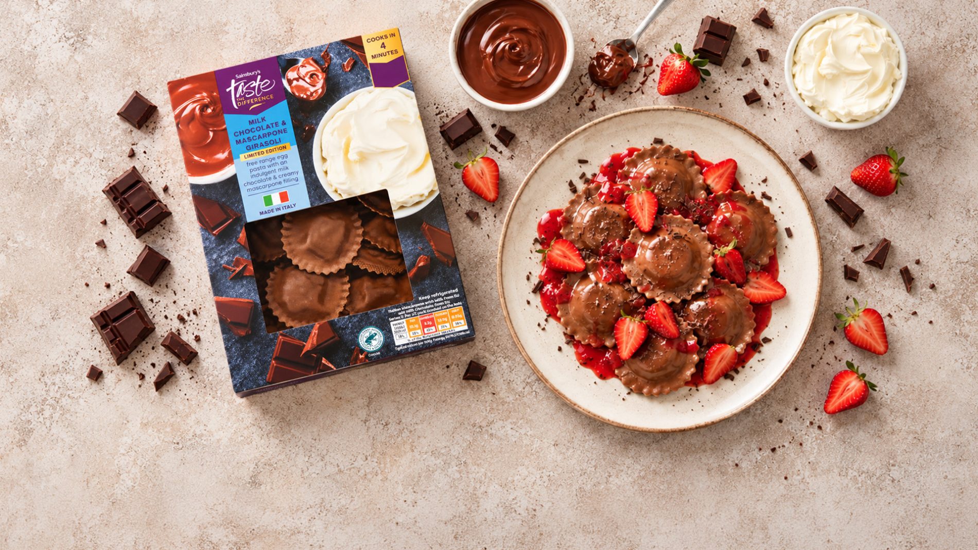 Viral Chocolate pasta HERO - Sainsbury's Chocolate Pasta Gets People Talking: Innovation Behind the Scenes