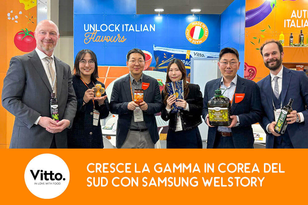 Team Atlante e Samsung Welstory allo stand Vitto durante Food Festa 2026 in Corea del Sud