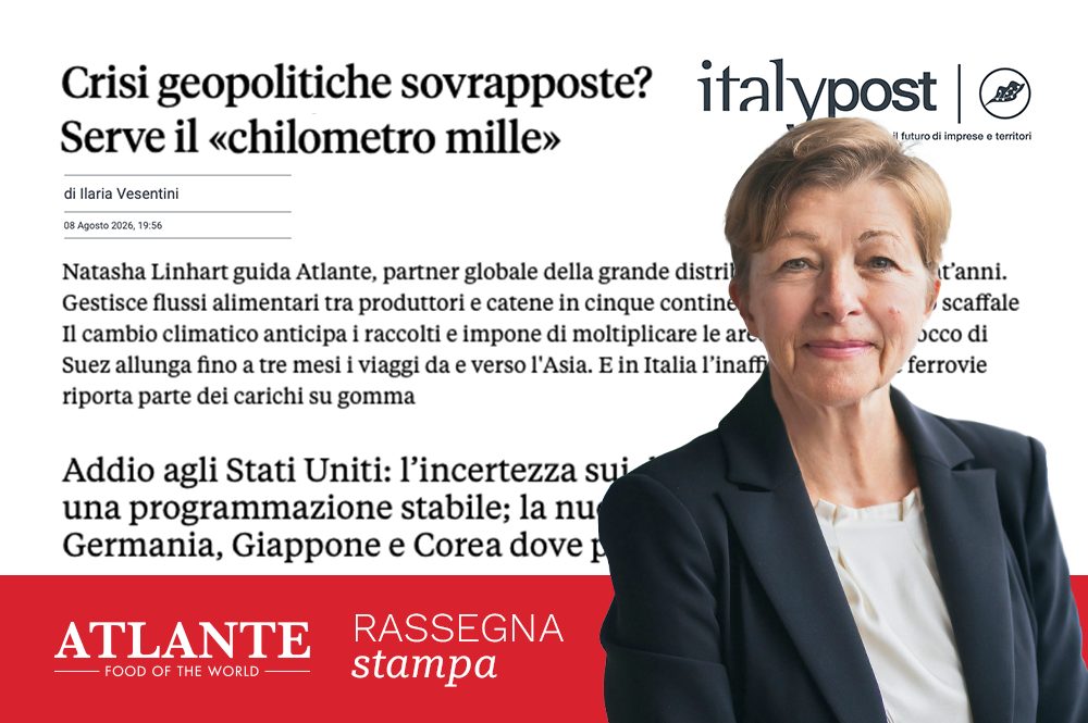Natasha Linhart, CEO di Atlante, nell’intervista a ItalyPost sulle crisi geopolitiche e il “chilometro mille”