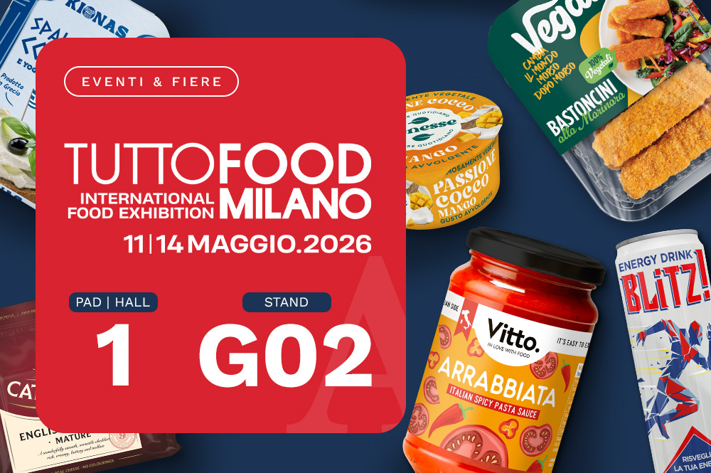 Atlante a tutto food 2026 Hall1 Stand G02