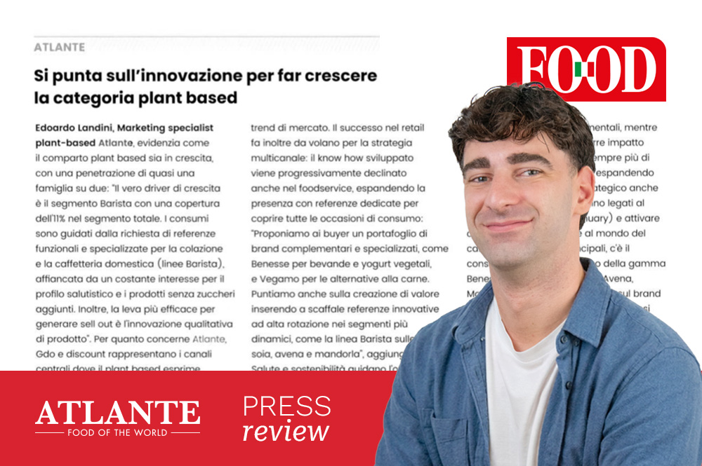 Atlante on FOOD – Plant based and innovation