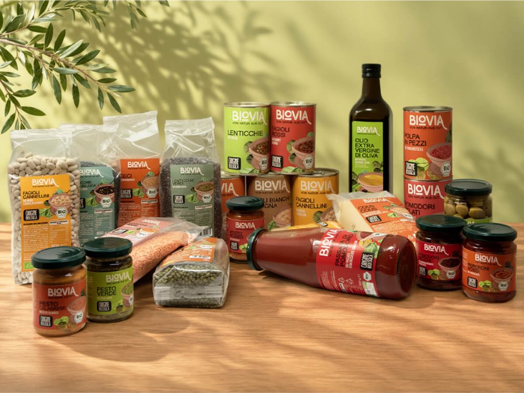 Biovia organic range