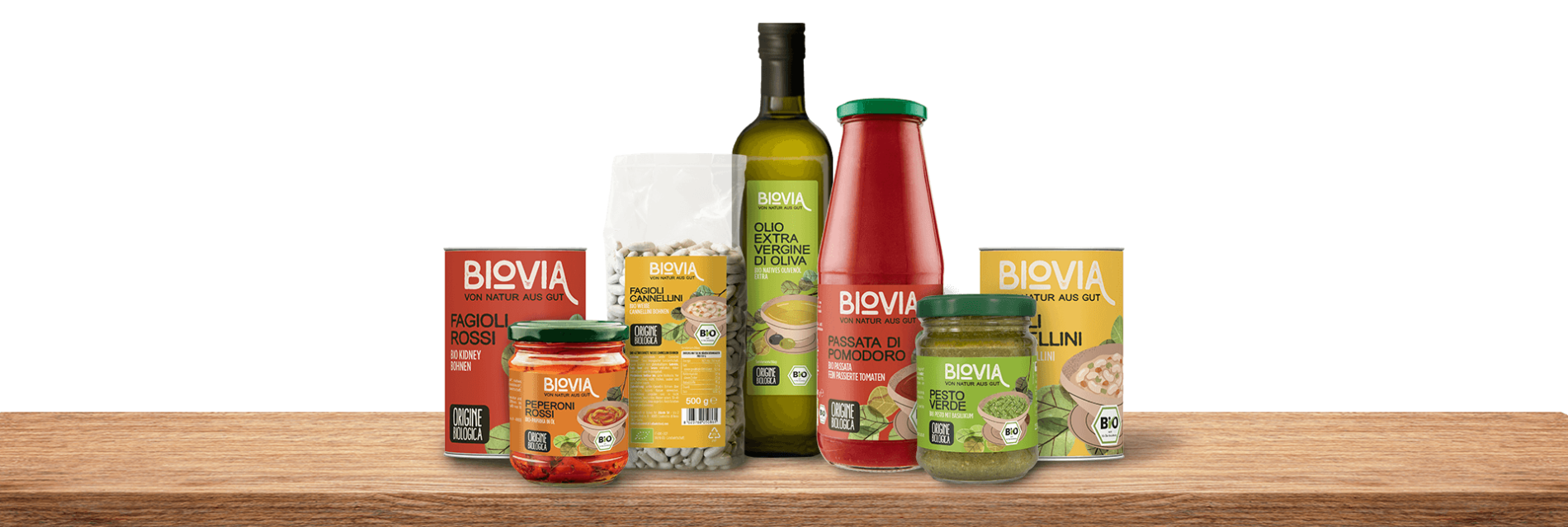 Biovia brand bio biologico