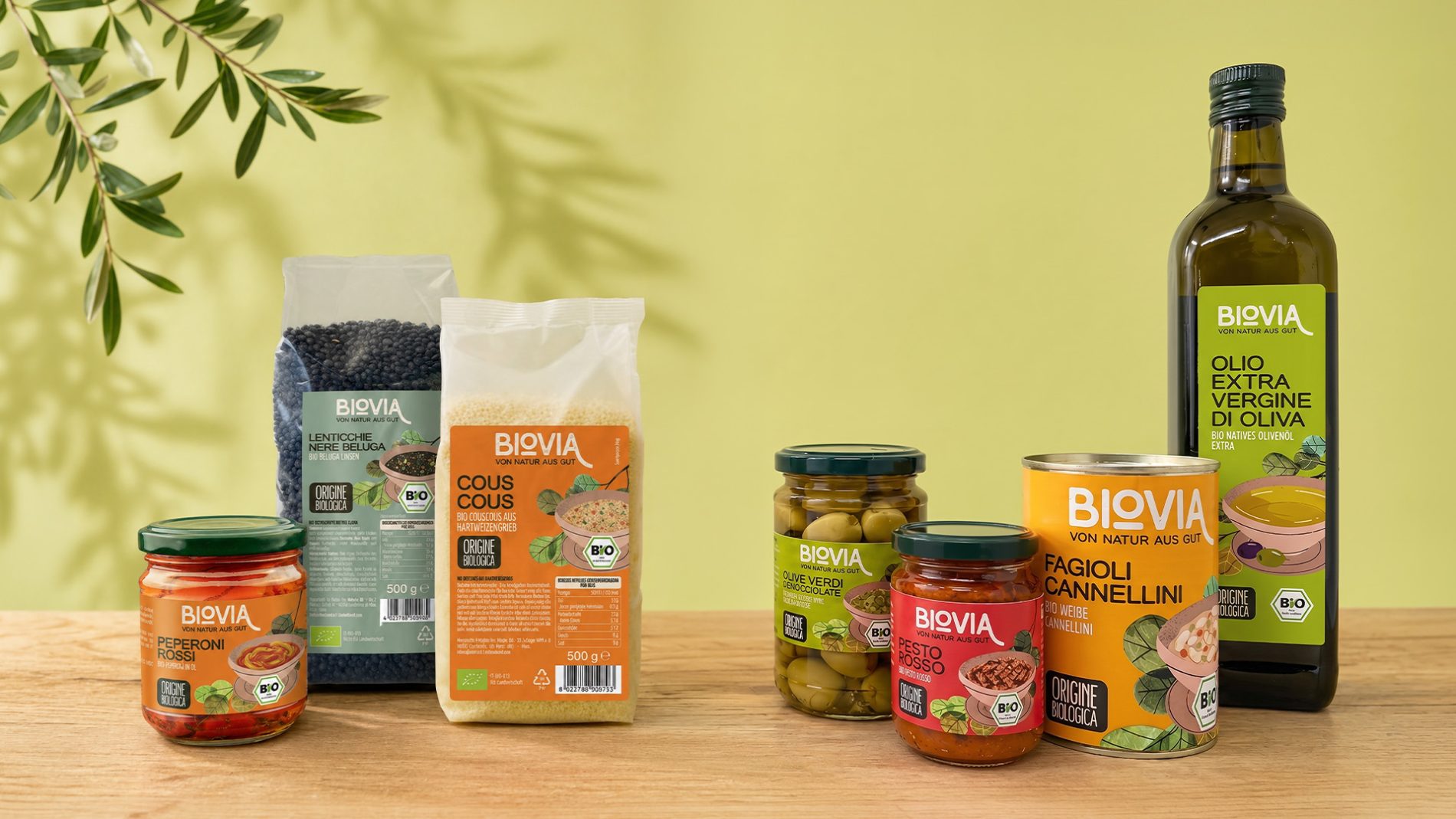Hero BIOVIA nuovo brand biologico in Germania