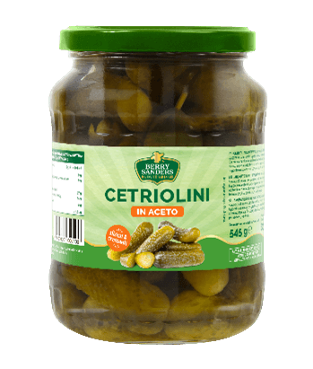 Cetriolini in aceto berry sanders