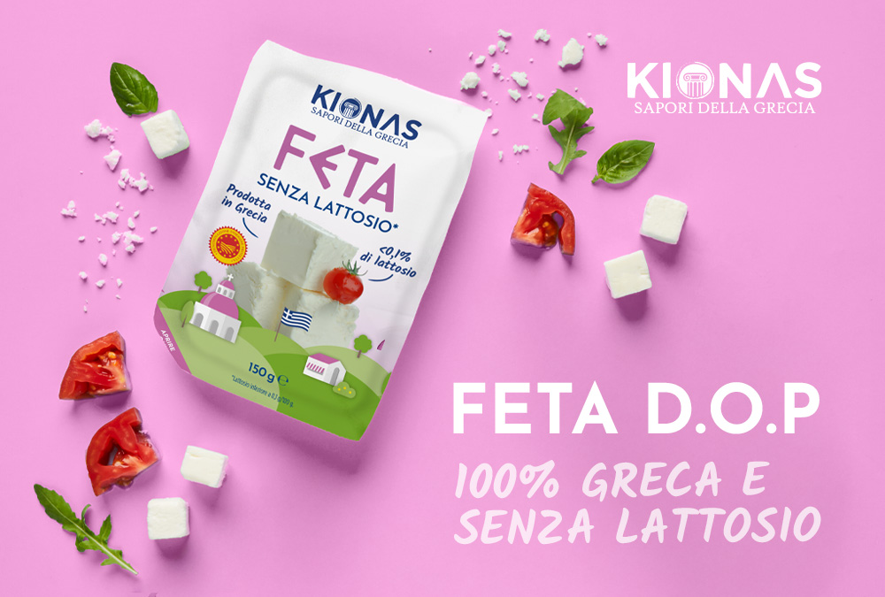 Confezione Feta DOP Senza Lattosio Kionas Esselunga Lancio