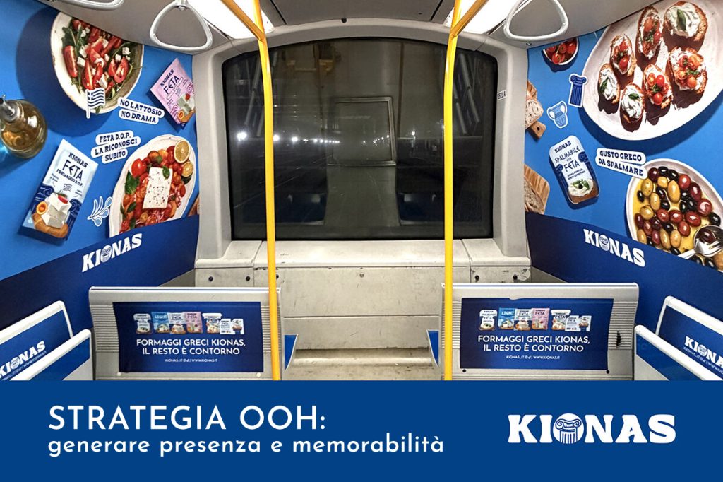 Out Of Home - Cartellonistica su Metro Lilla di Kionas Milano