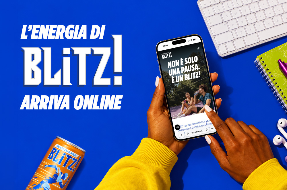 Copertina ITA Nuovo sito BLITZ! Energy drink