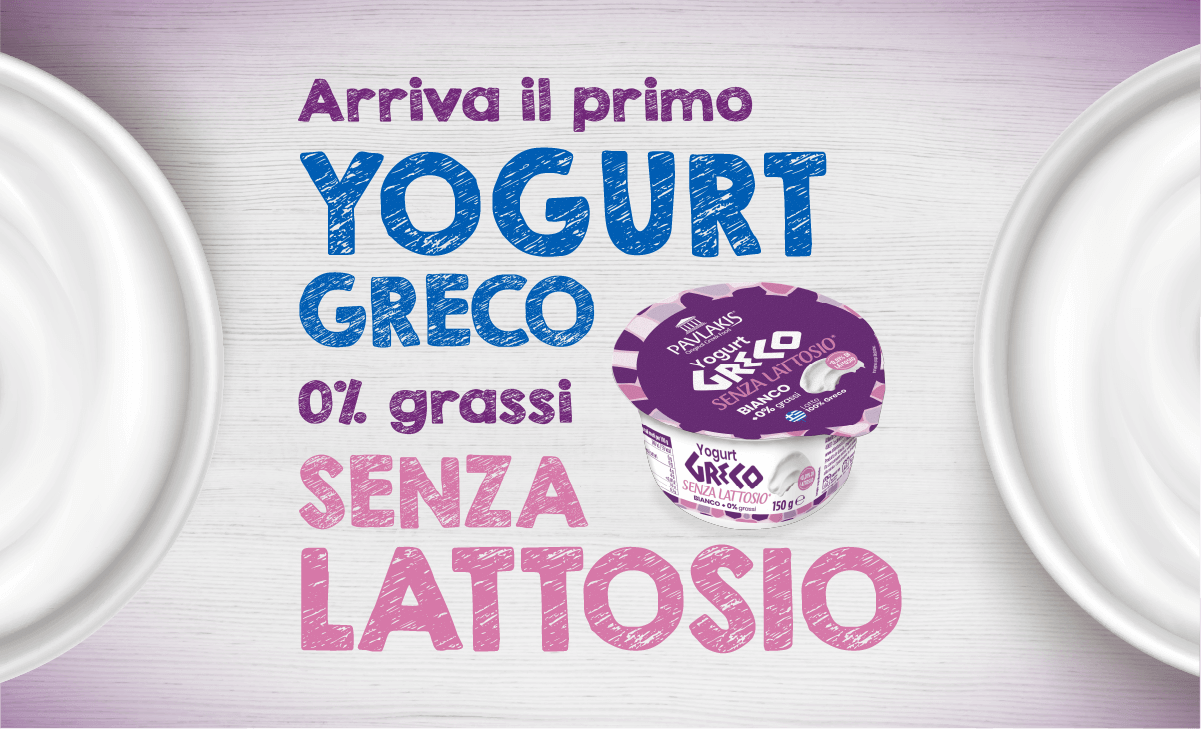 Yogurt Greco Senza Lattosio 0 grassi Atlante SRL