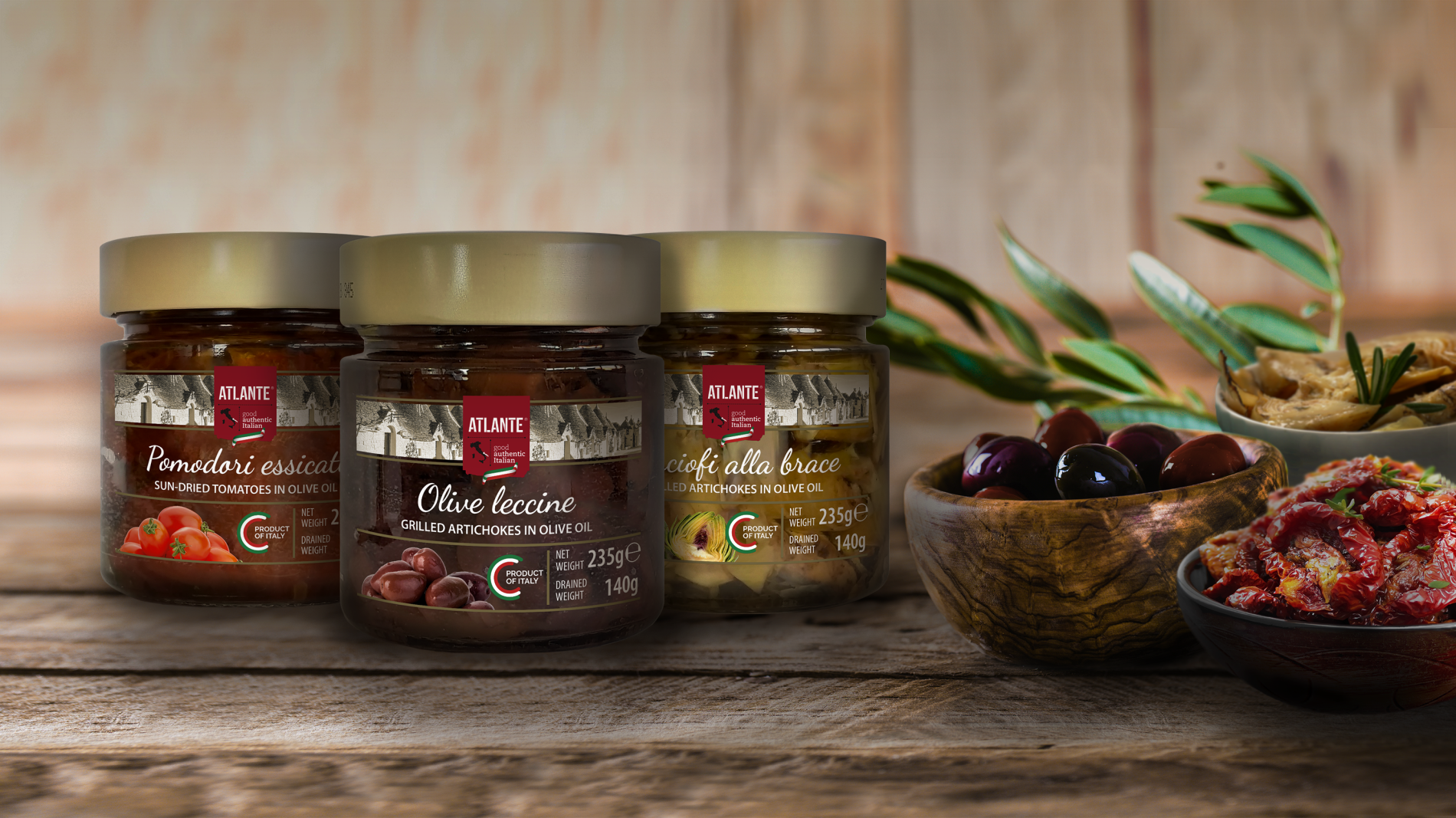 olives copy 1 - Atlante expands its line of popular Italian appetizers