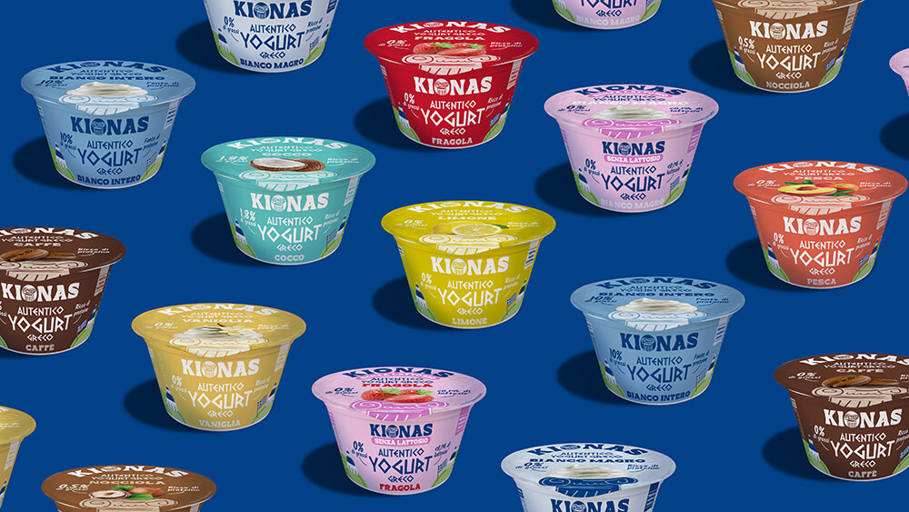 Pattern tutti i gusti yogurt greco Kionas