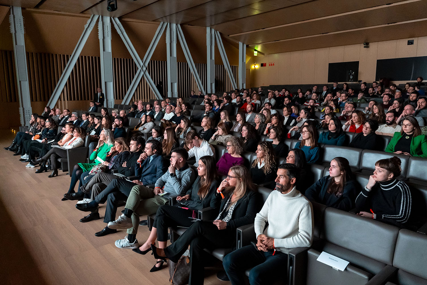 Dettaglio palco e schermo